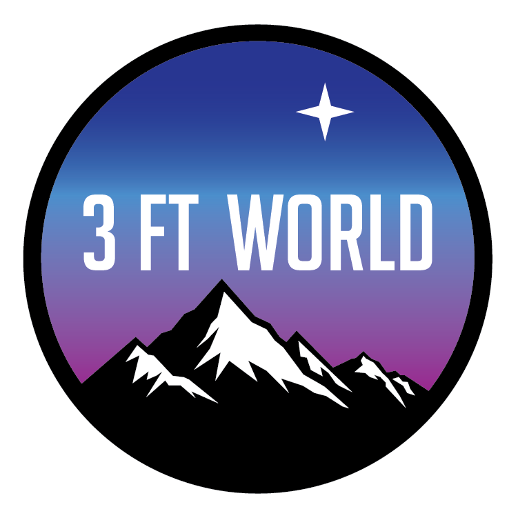 3FT World Sticker