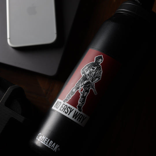 NO EASY WAY Bissonnette Sticker