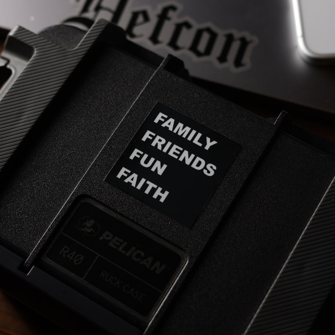 FOUR F's Sticker