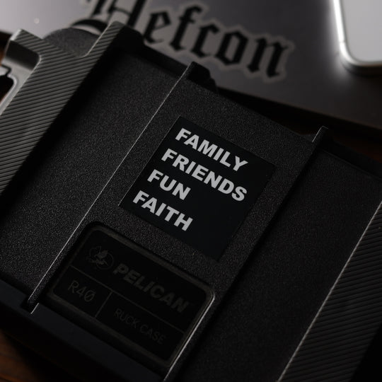 FOUR F's Sticker