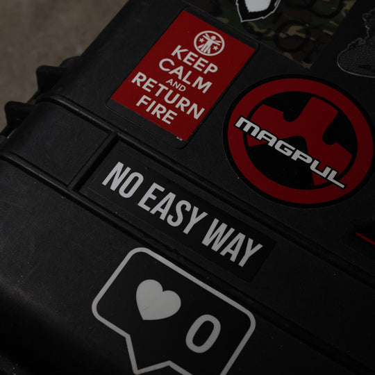 NO EASY WAY - Sticker Pack