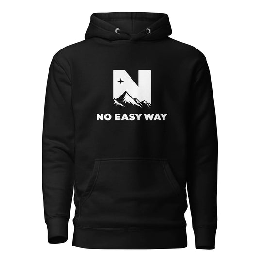No Easy Way Black Hoodie